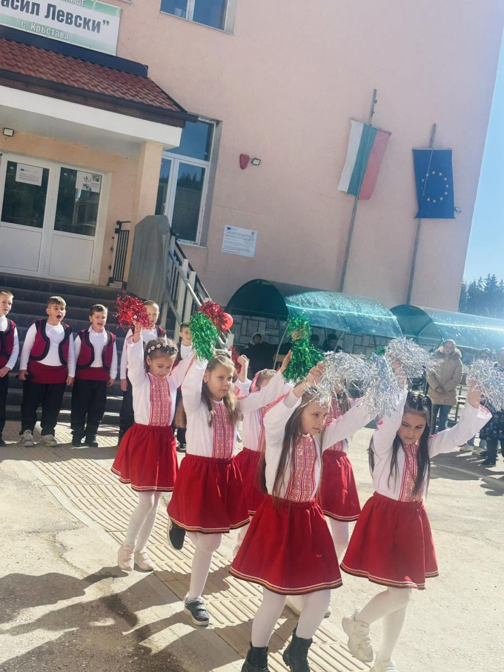 Днес честваме 3.март - мечтаната свободна България - ОУ Васил Левски - Кръстава
